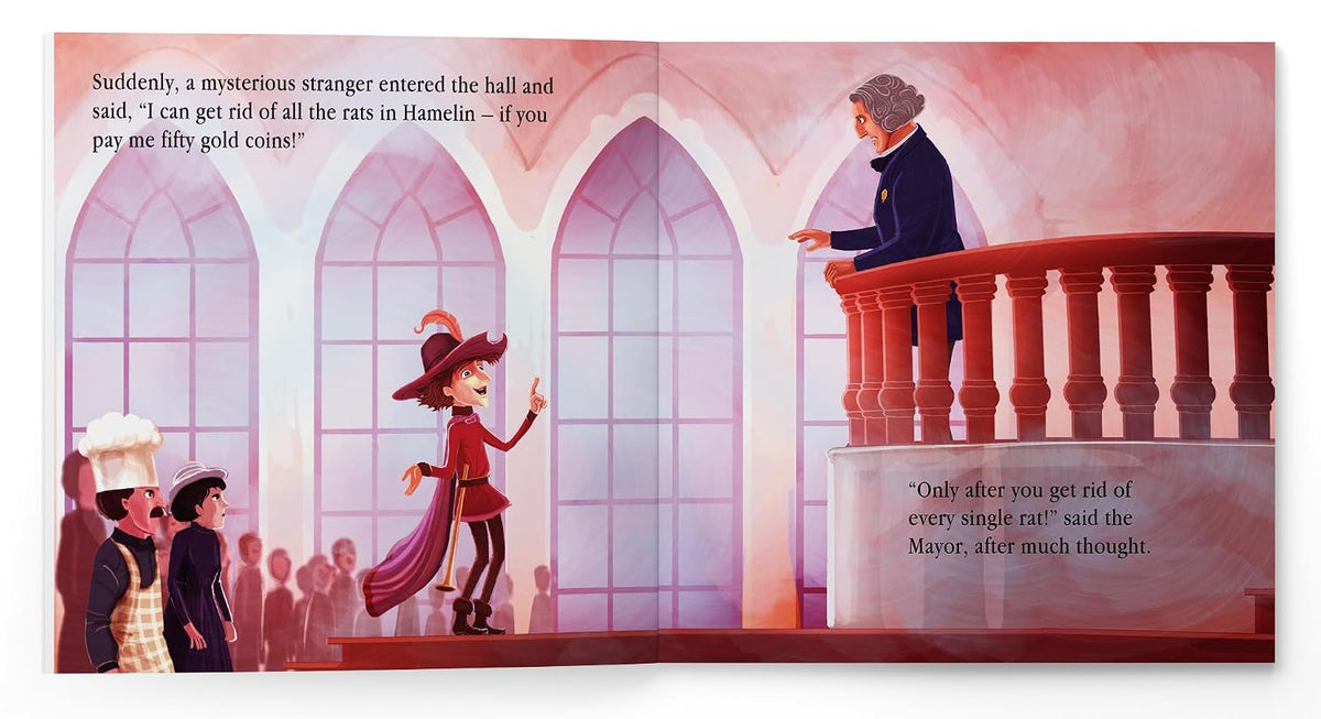 5 Minutes Fairy Tales Piped Piper Of Hamelin By Wonder House