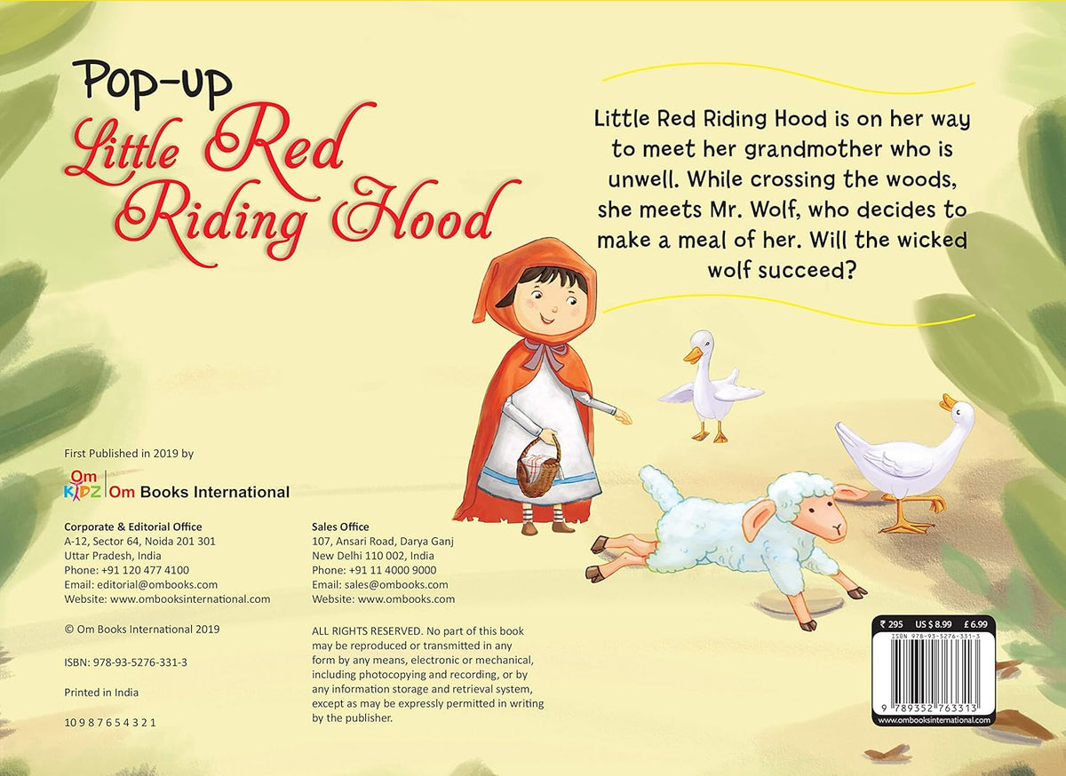 Pop Up Red Riding Hood