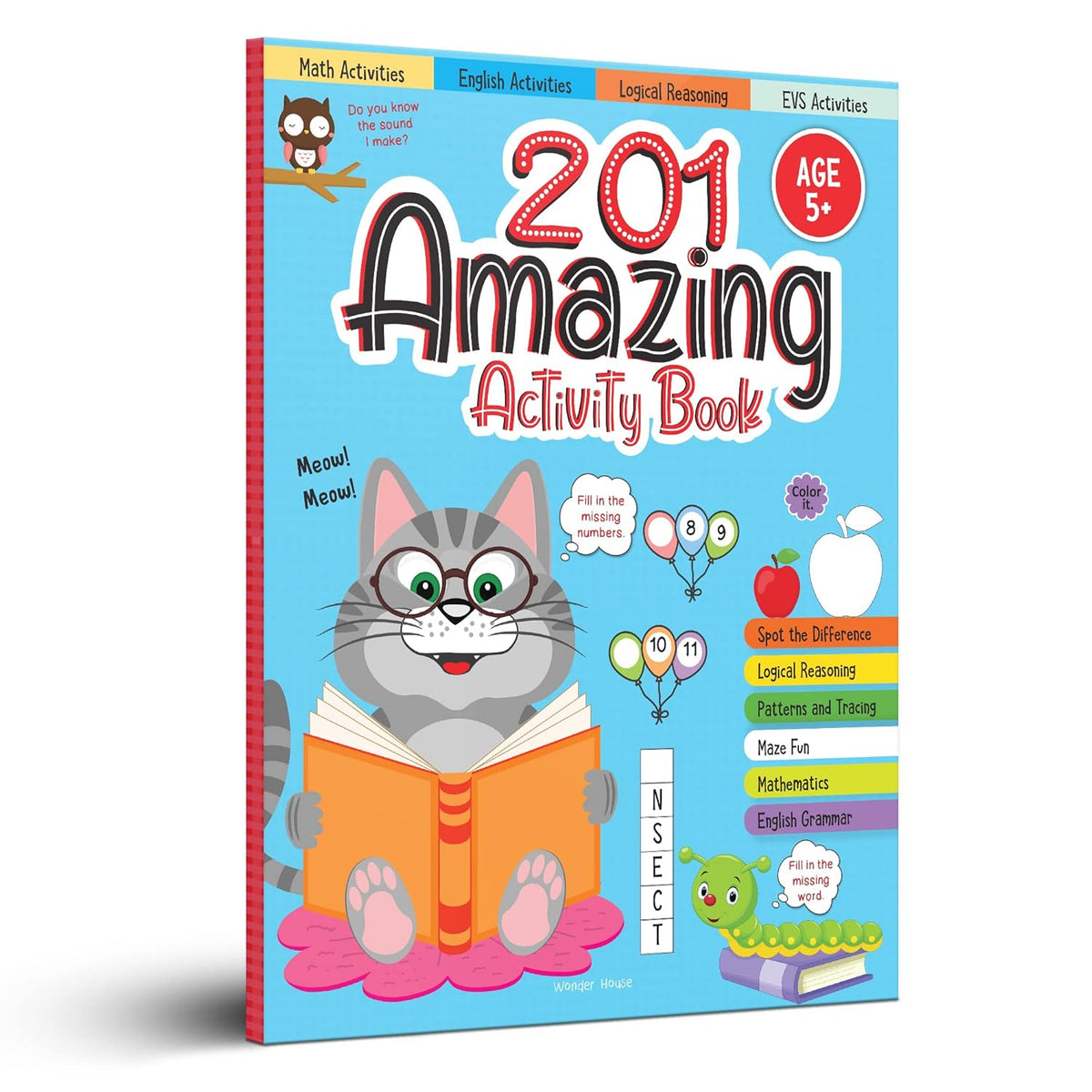 201 Amazing Activity Book: Fun Activities and Puzzles