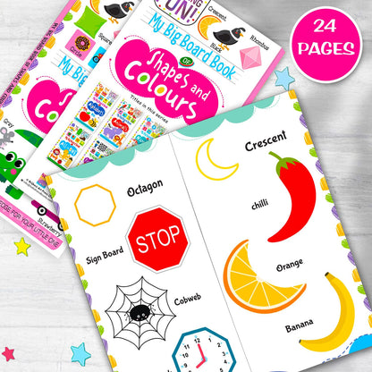 My Big Board Book of Shapes and Colours