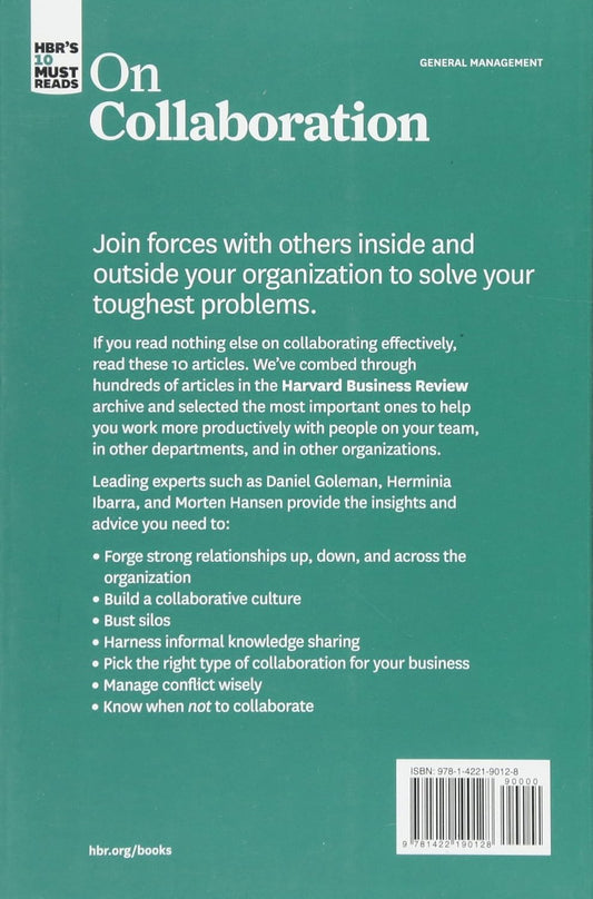 HBR’s 10 Must Reads: On Collaboration