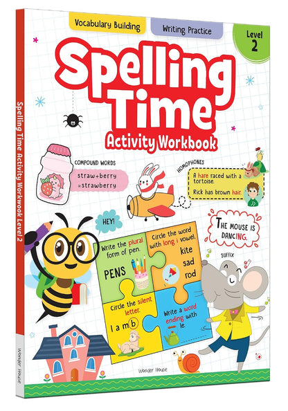 Spelling Time Activity Workbook Book 2 By Wonder House Books