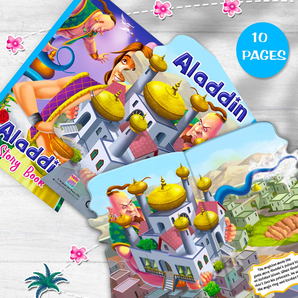 My Shaped Story Book: Alladin by Hello Friend