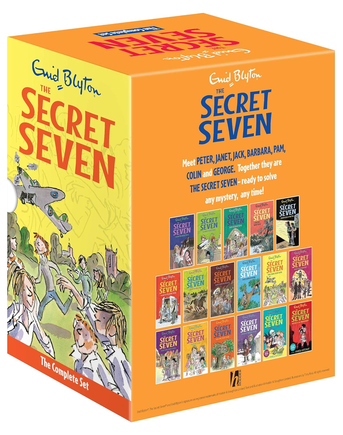 Secret Seven Complete Box Set: 17 Titles
