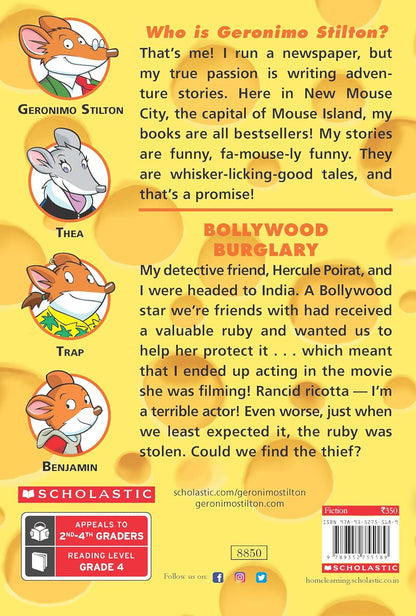 Bollywood Burglary By Geronimo Stilton