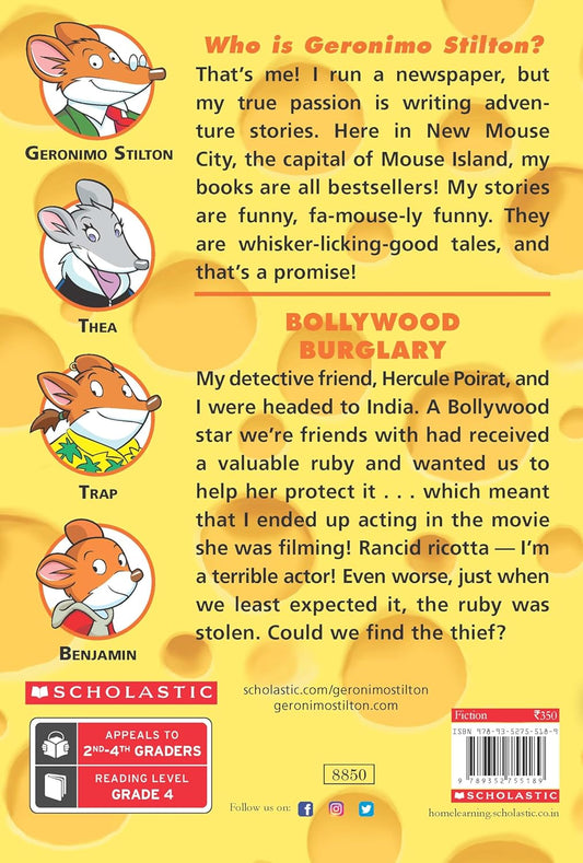 Bollywood Burglary By Geronimo Stilton