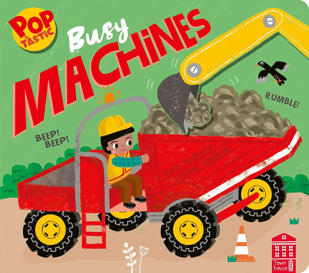 Pop Tastic – Busy Machines: A Fun and Interactive Pop-Up Adventure | Parragon Books