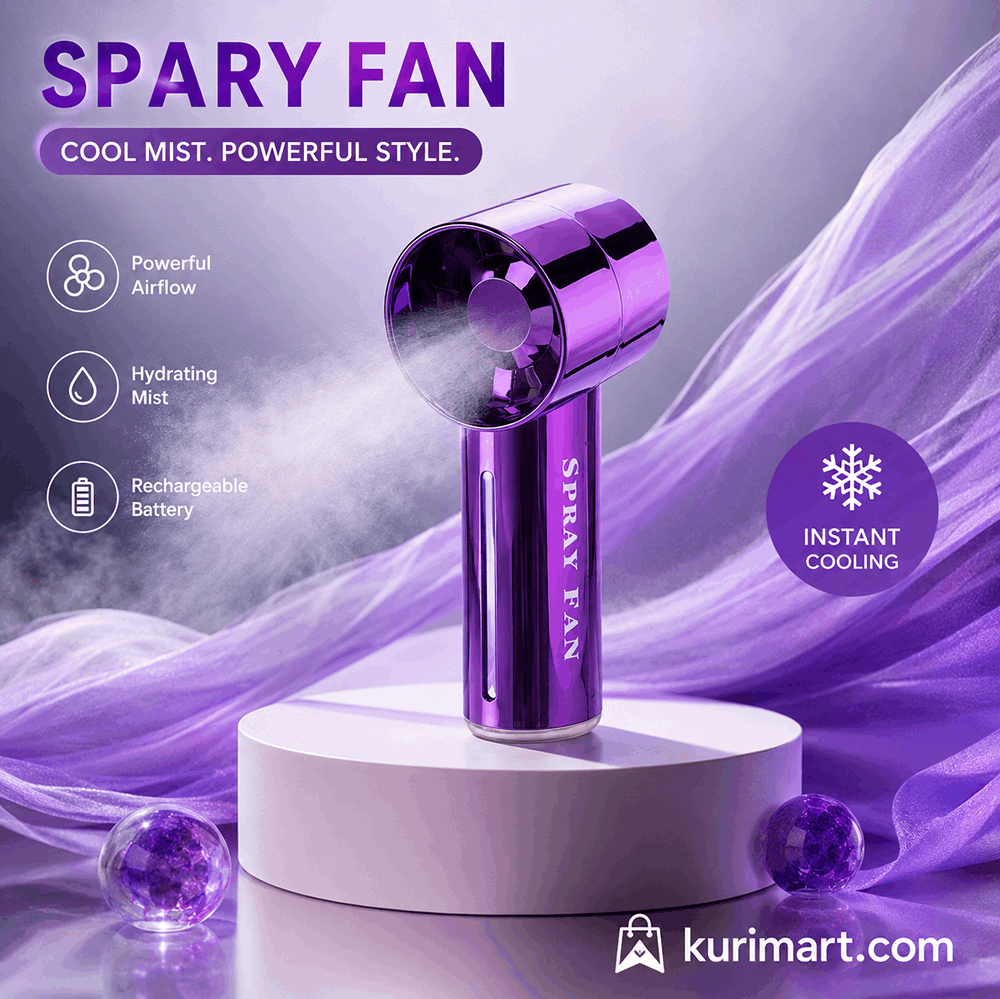 Portable Turbo Fan 100 Gears Wind Speed Mini Hand Held Fans Price in BD