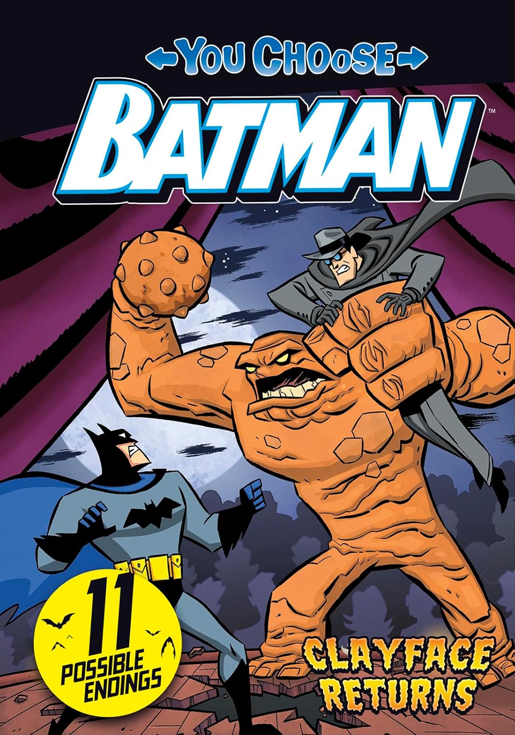 You Choose Batman: Clayface Returns – A Thrilling Interactive Batman Adventure | Capstone Books