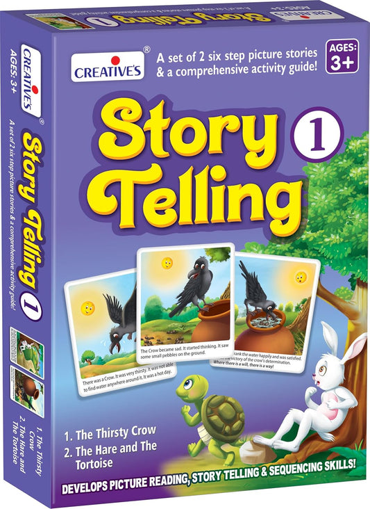 Creative's Story Telling-1 – Fun and Educational Stories for Young Minds | Creative Educational Aids
