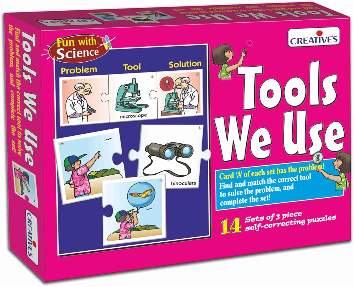 Creative's Tool We Use – A Fun and Educational Introduction to Everyday Tools | Creative Educational Aids