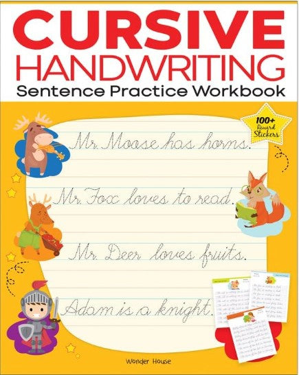 Cursive Handwriting – Build Beautiful Writing Skills with Fun Practice | Wonder House Books