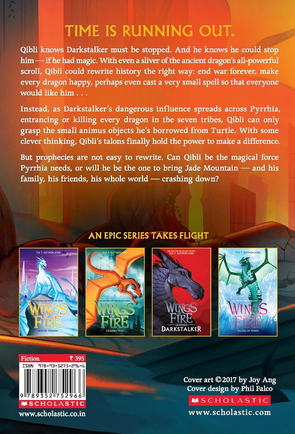 Wings Of Fire #10: Darkness Of Dragons by Tui T. Sutherland