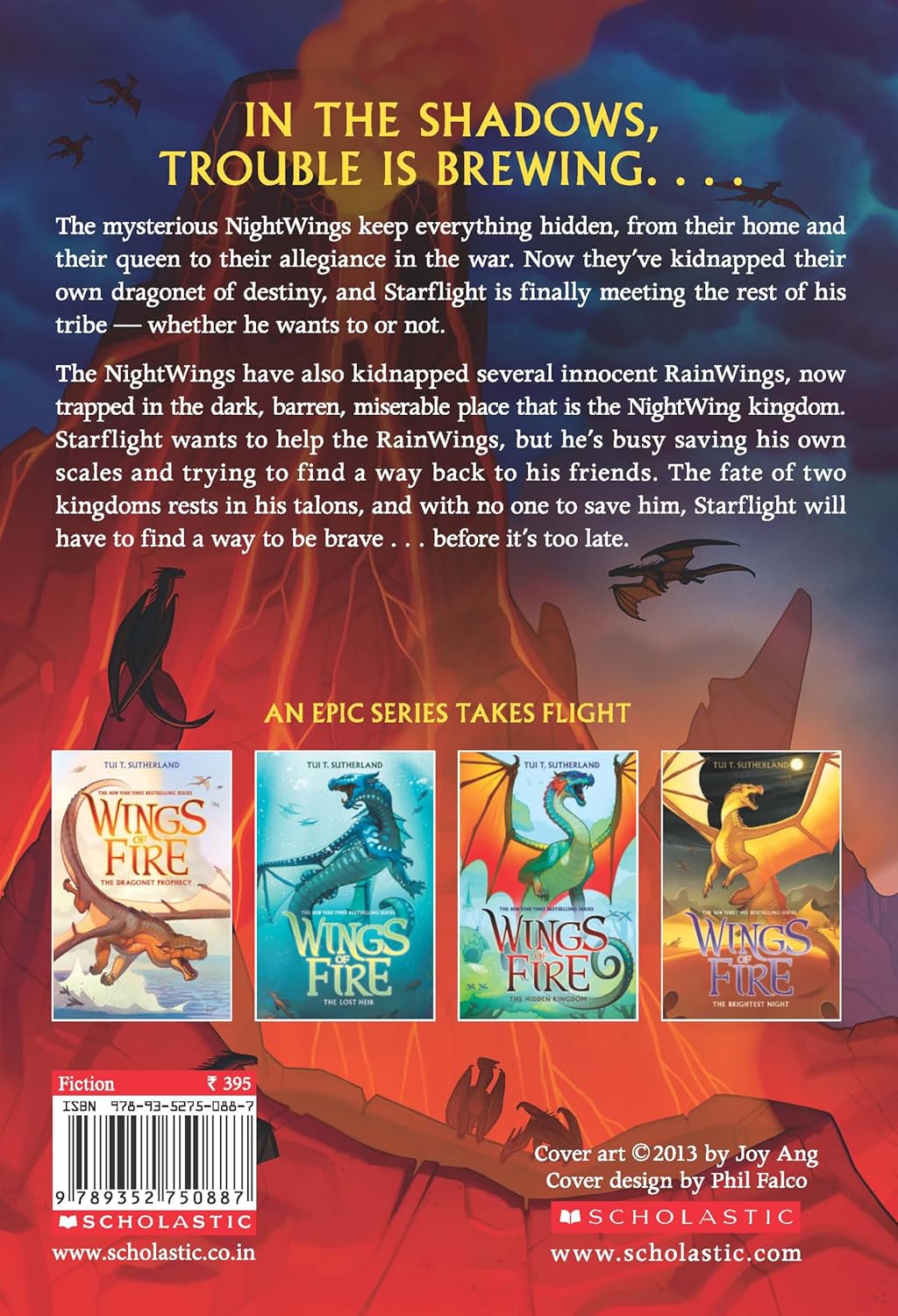 Wings Of Fire 04 : The Dark Secret by Tui T Sutherland