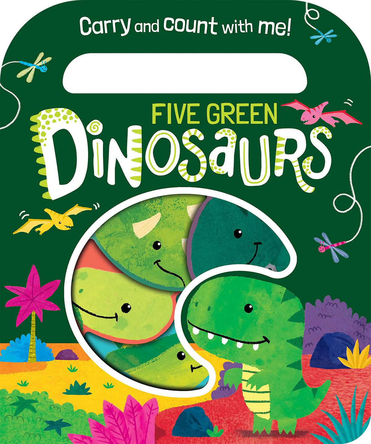Five Green Dinosaurs – A Fun and Roaring Rhyming Adventure for Young Readers | Imagine That Publishing