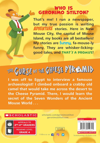 The Curse Of The Cheese Pyramid By Geronimo Stilton