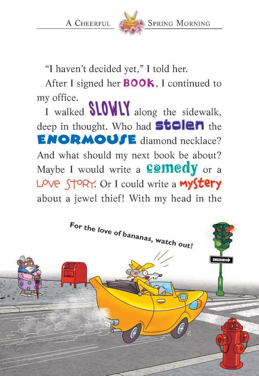 Geronimo Stilton #54 GET INTO GEAR, STILTON!