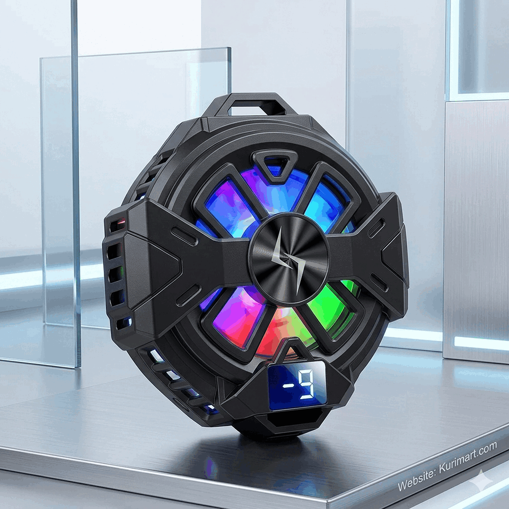 P60 Display Series Magnetic Mobile Cooling Fan Price in BD