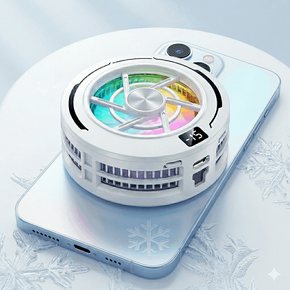 SL70 Mobile Phone Cooler RGB LED Digital Display AI Temperature Price in BD