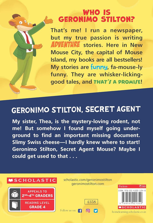 GERONIMO STILTON #32 VALLEY OF THE GIANTS SKELETONS