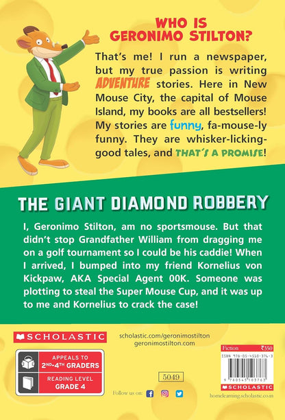 GERONIMO STILTON # 44 THE GIANT DIAMOND ROBBERY