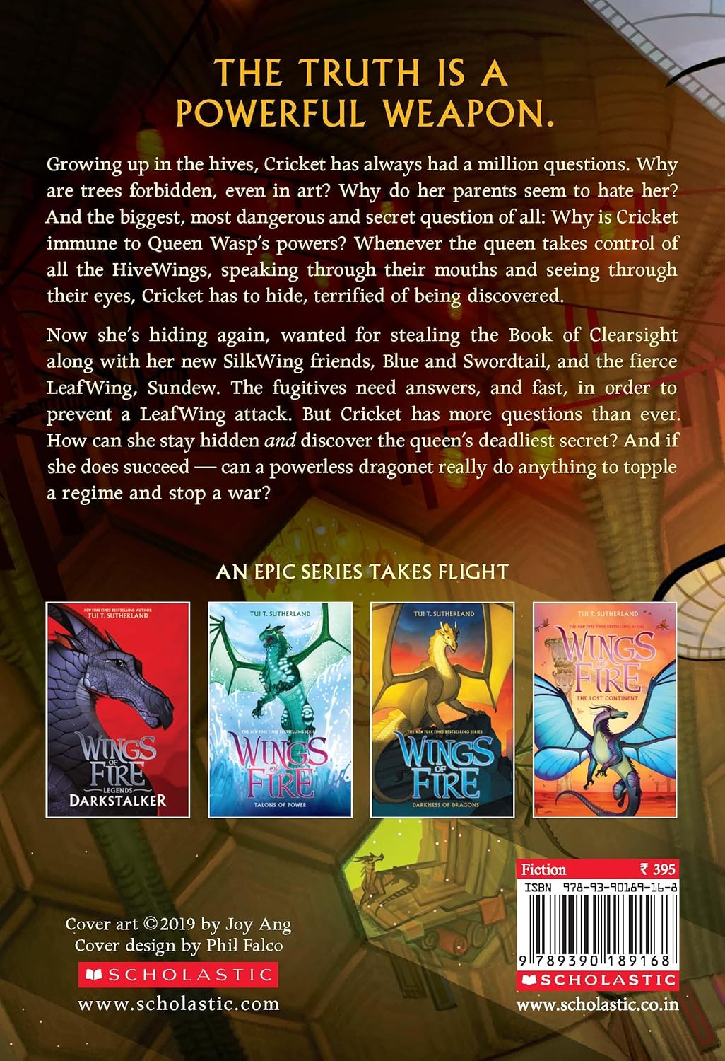 WINGS OF FIRE #12: THE HIVE QUEEN