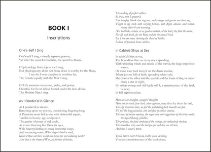 Leaves of Grass : Simplicity In Poetry by Walt Whitman