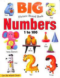 Big Picture Board Book: Numbers (1 to 100) – A Bright and Engaging Way to Learn Counting | Alka Publications