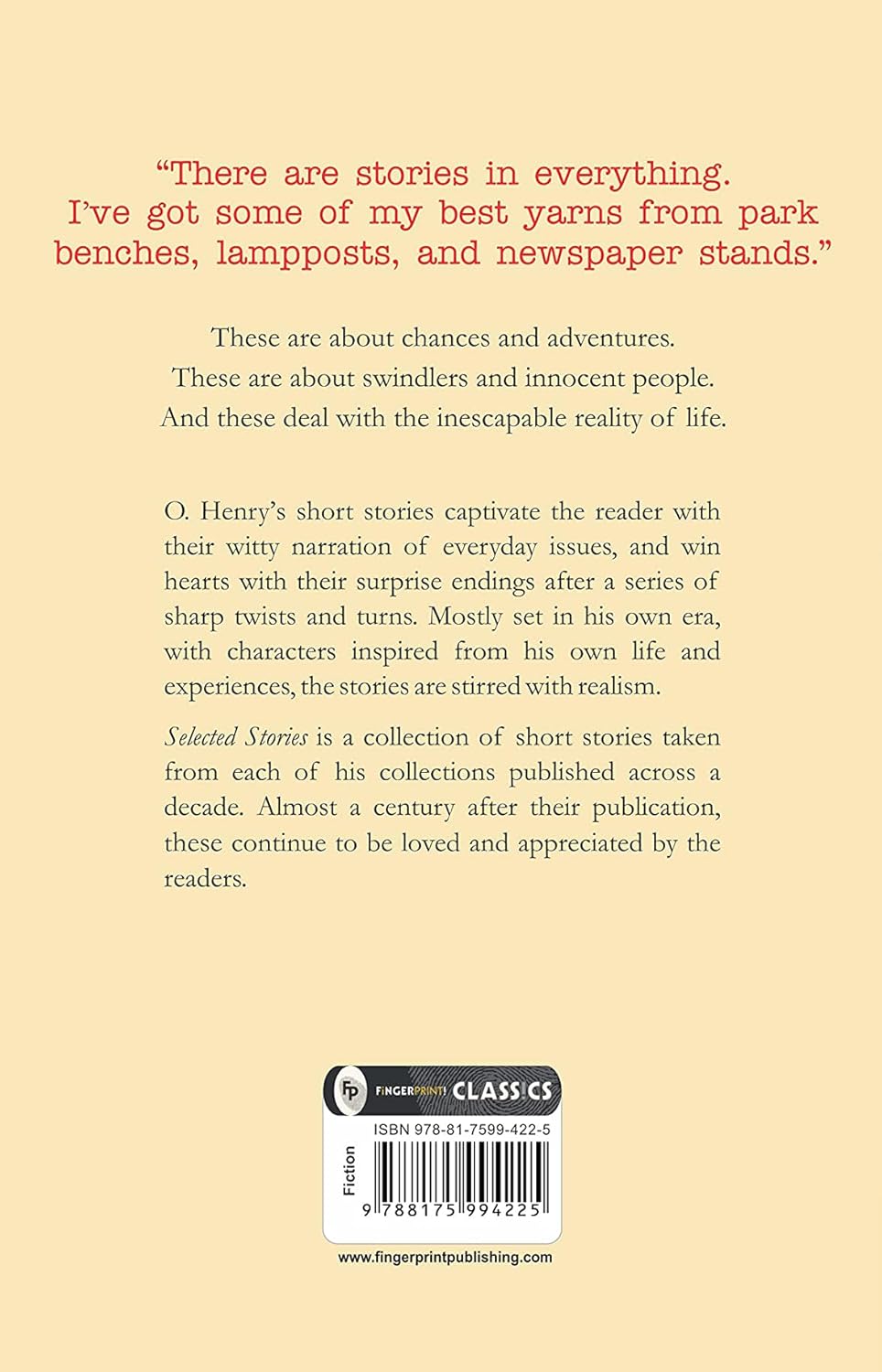Selected Stories by O.Henry