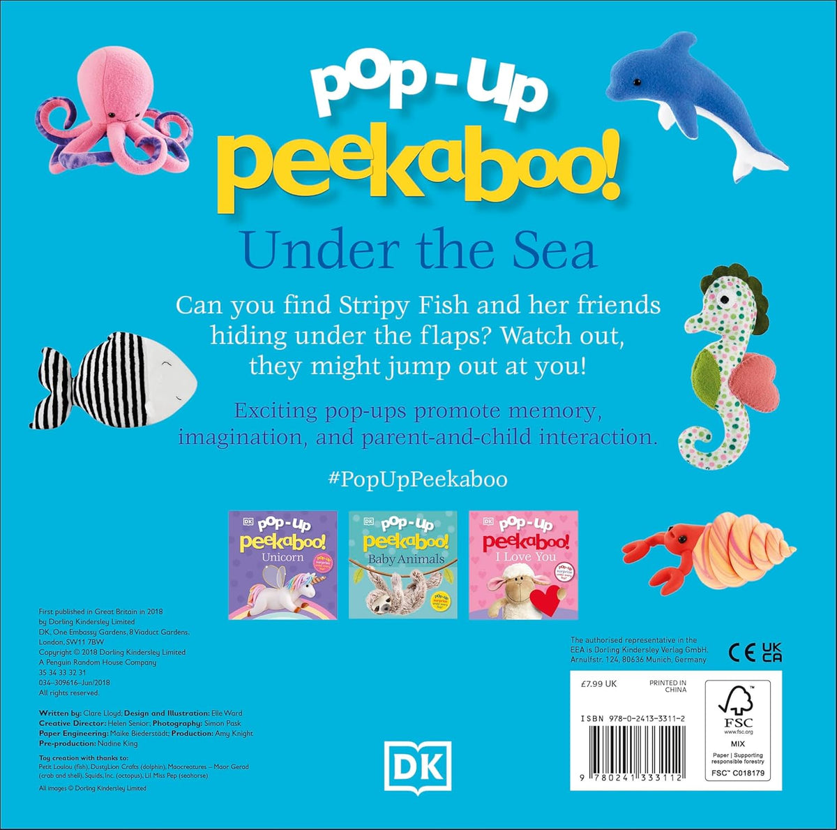 Pop Up Peekaboo! Under The Sea by D.K.
