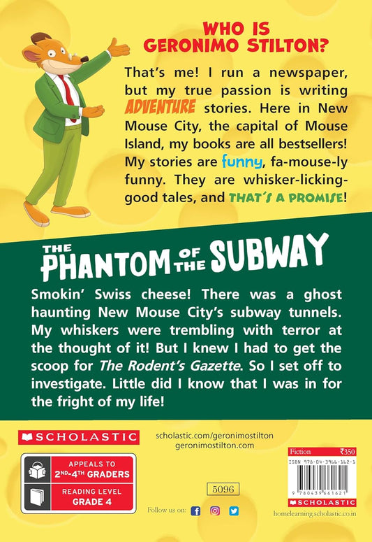 GERONIMO STILTON # 13 PHANTOM OF THE SUBWAY
