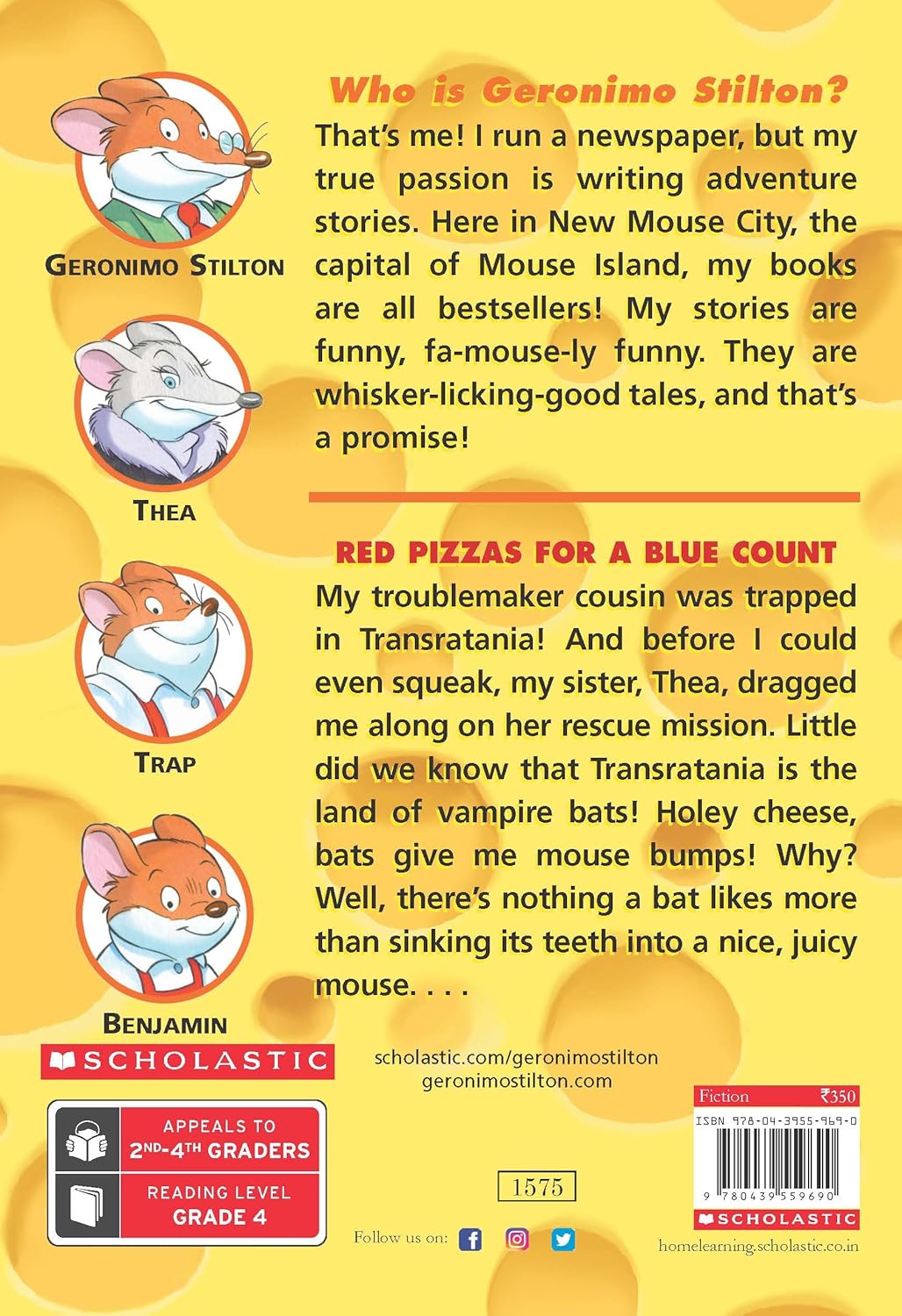 Red Pizzas For A Blue Count