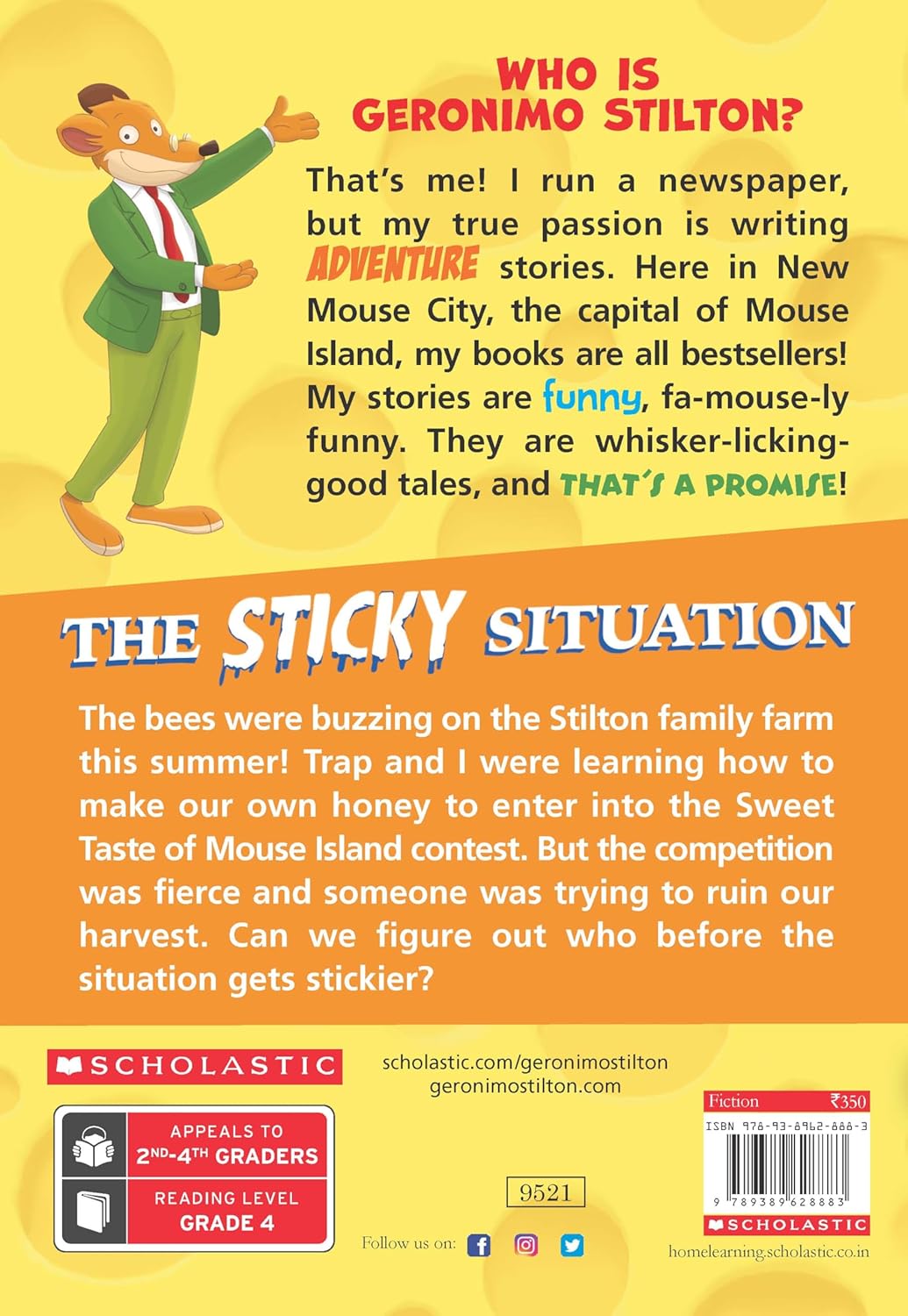 Geronimo Stilton #75: The Sticky Situation by GERONIMO STILTON