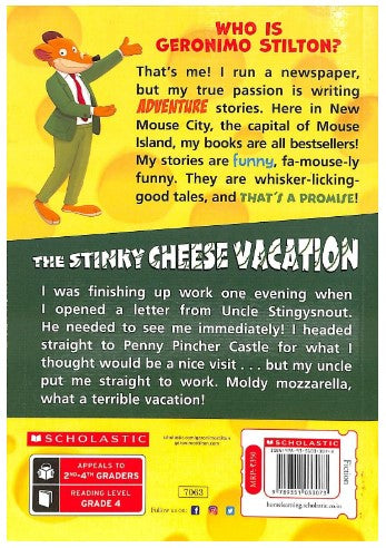 Geronimo Stilton #57: The Stinky Cheese Vacation [Paperback] Geronimo Stilton