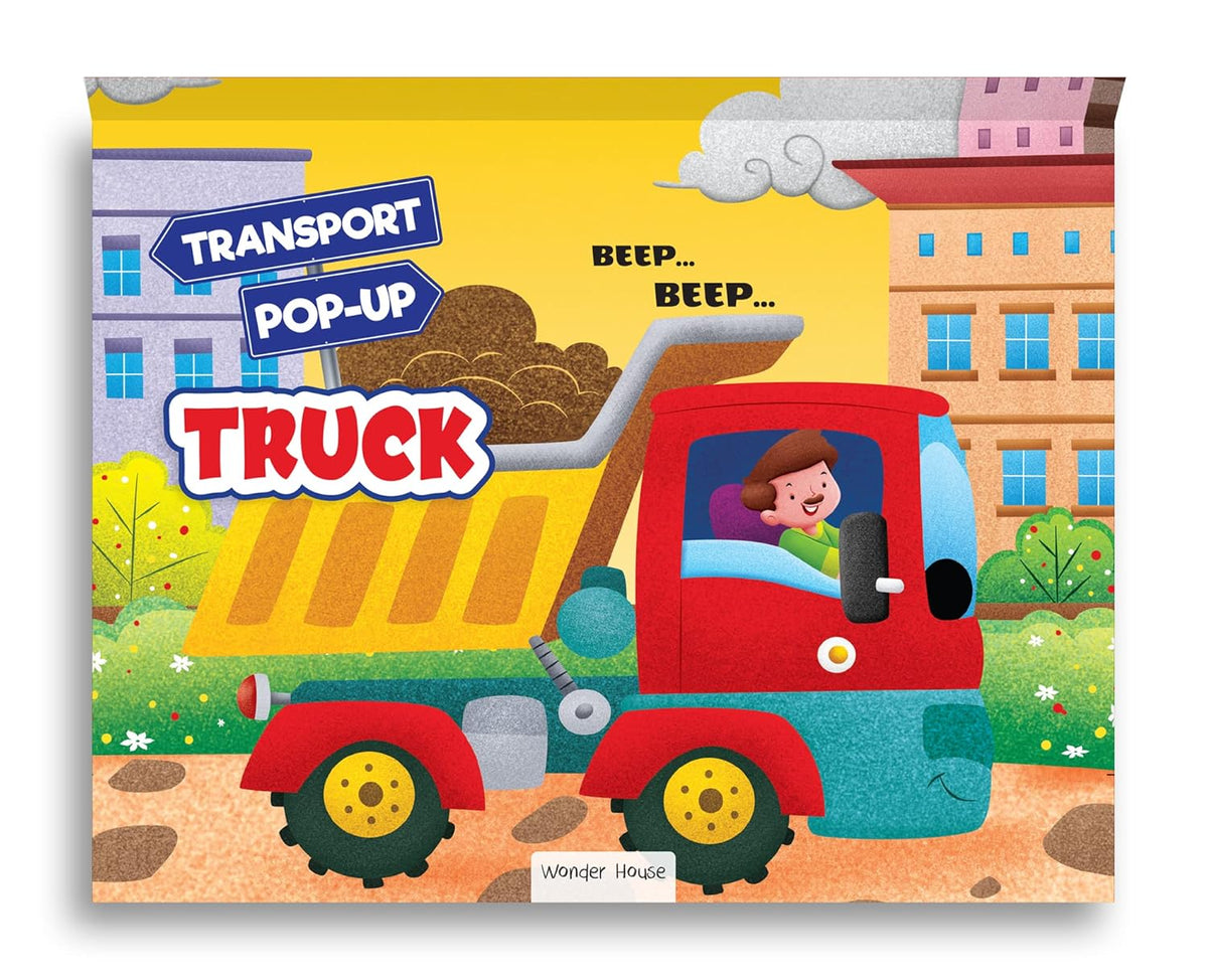 Pop-up Transport – Truck: A Fun and Interactive Learning Experience | Wonder House Books