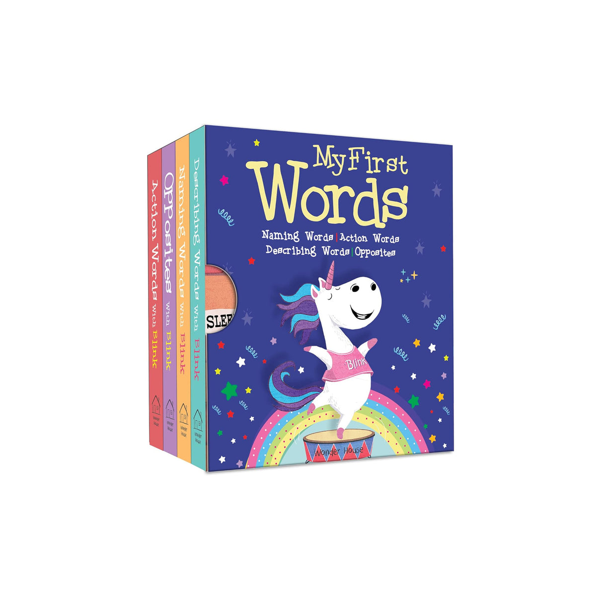 My First Words: Naming words, Action Words, Describing Words, Opposite by Wonder House Books