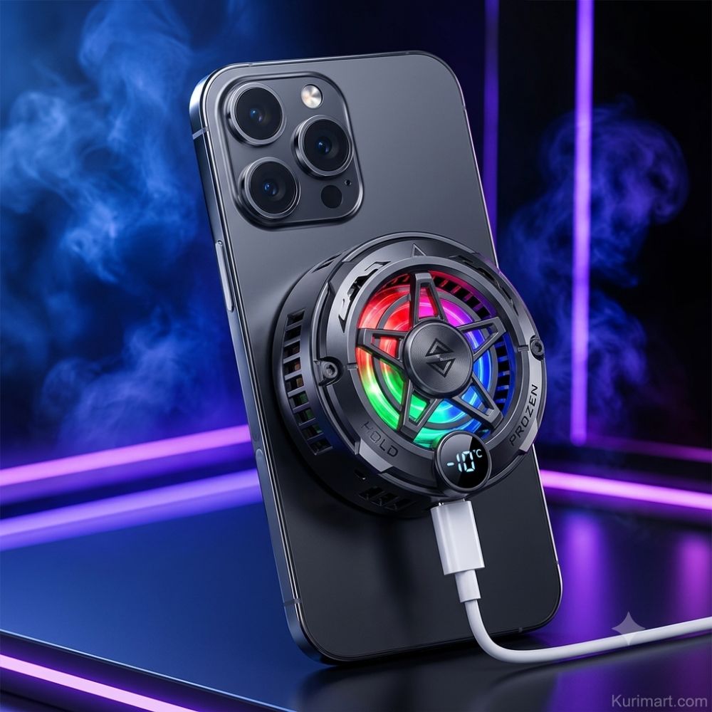 Ultimate K20 Mobile Phone Cooler Fast Magnetic Cooling Fan