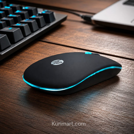 Powerful HP W10 RGB Wireless Mouse with Rechargeable Battery