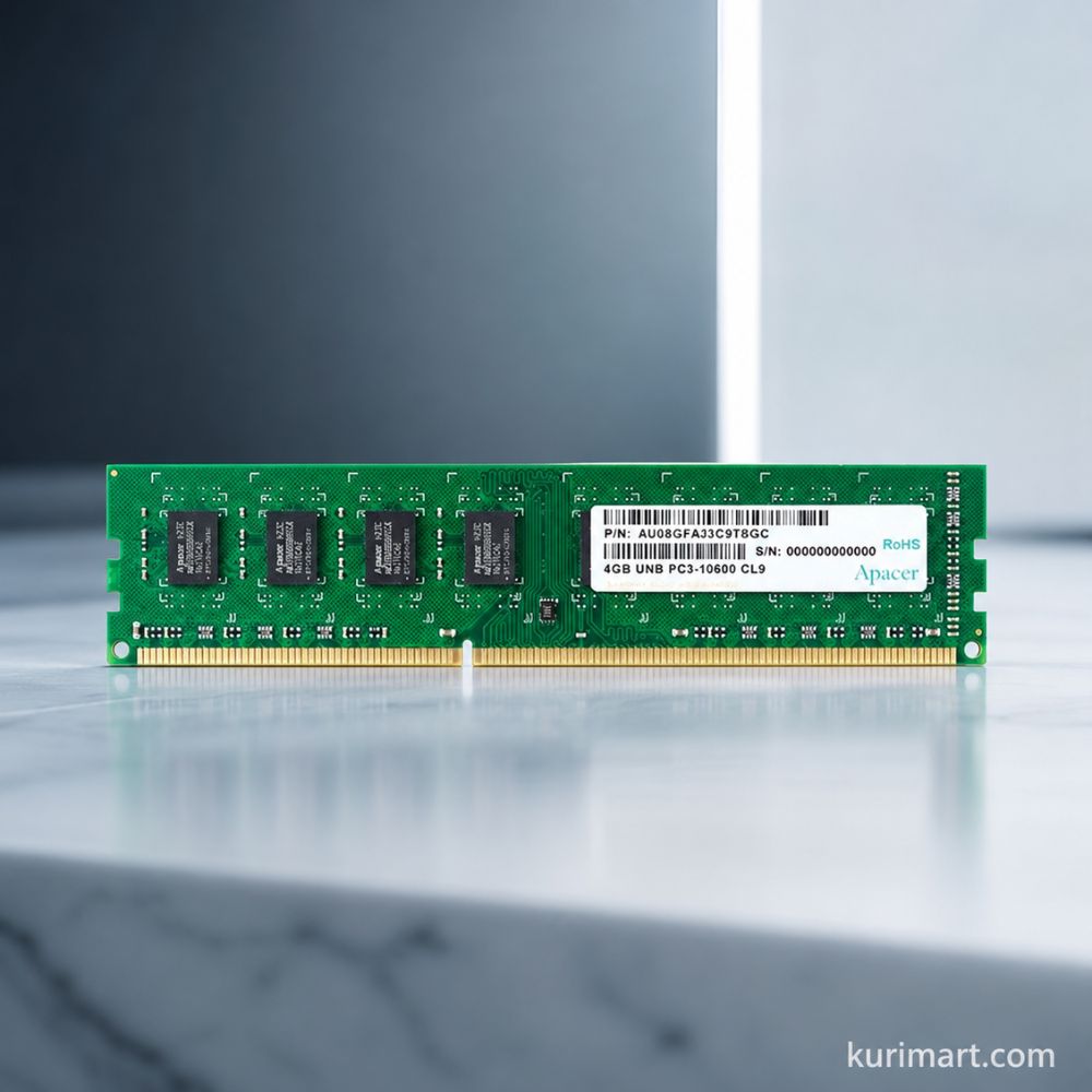 Upgrade Smoothly with Reliable Apacer 4GB DDR3 1600MHz Desktop RAM
