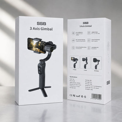 WiWU S5B Gimbal Stick Powerful 3-Axis Stabilization
