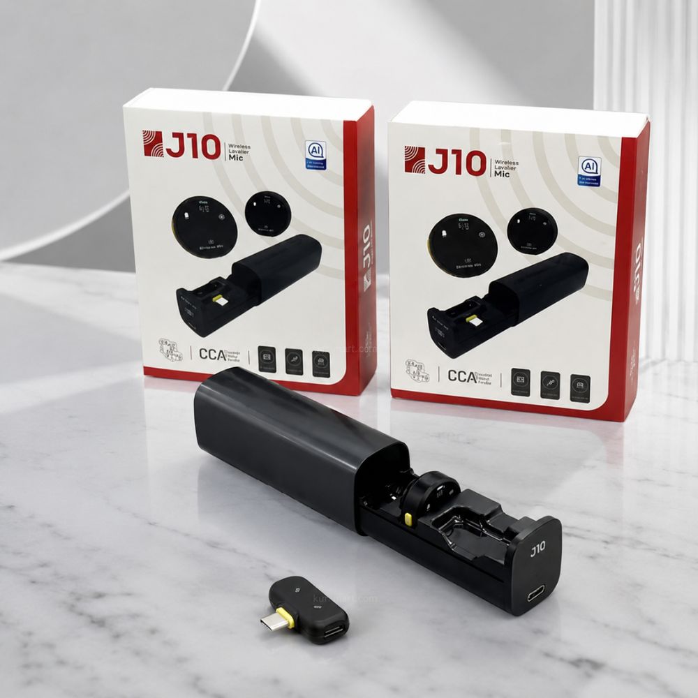 Powerful J10 Wireless Lavalier Microphone for Crystal Audio