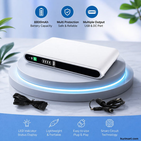 Reliable DC-532E 8800mAh Mini DC UPS Keeps Devices Running