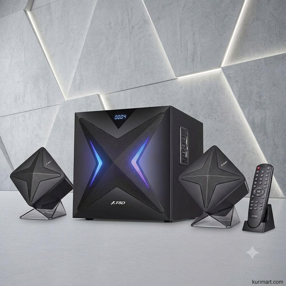 Upgrade Audio with F&D F550X 2.1 Bluetooth Speaker Today