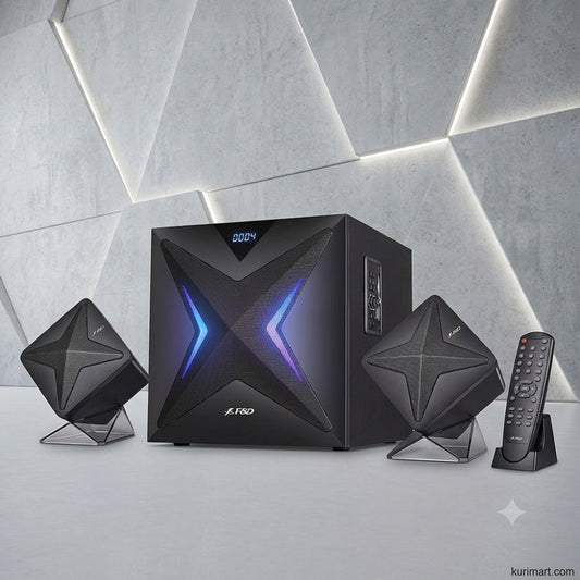 Upgrade Audio with F&D F550X 2.1 Bluetooth Speaker Today