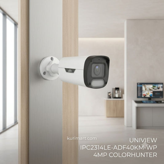 Advanced UNIVIEW IPC2314LE-ADF40KM-WP 4MP ColorHunter Camera