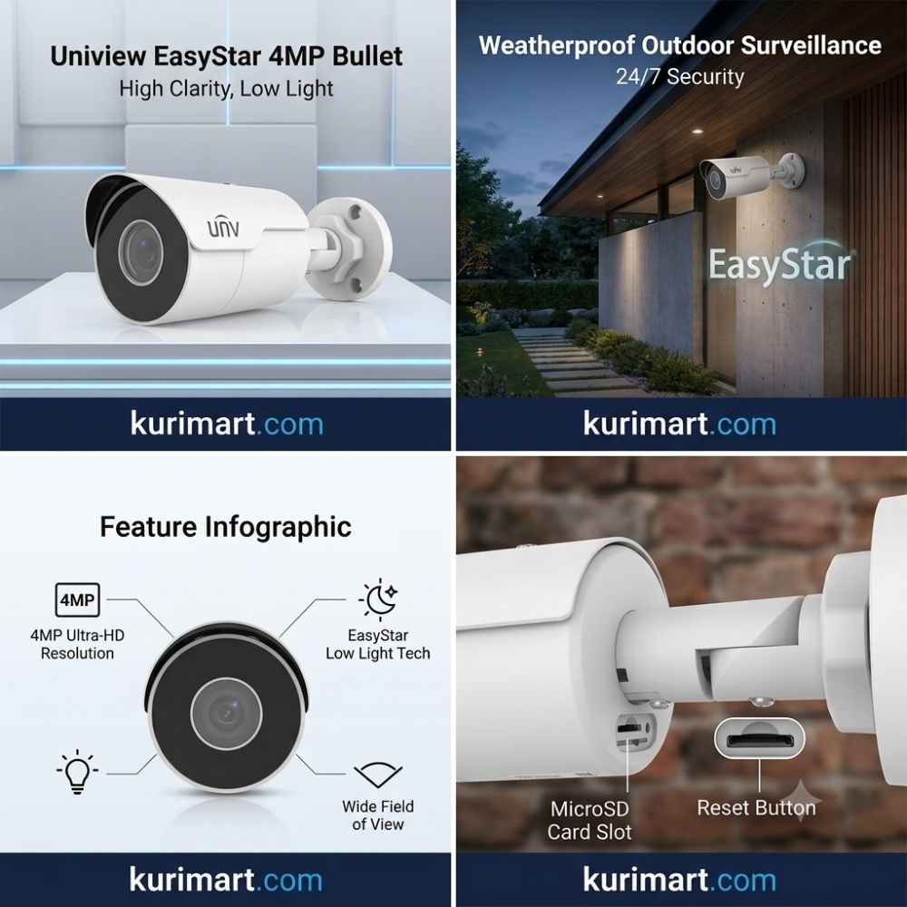 Reveal Crystal Clear Security with Uniview IPC2124LR5-DUPF40M-F