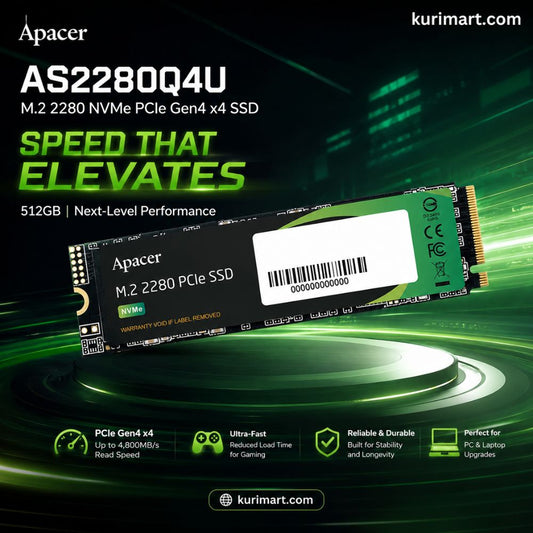 Unlock Apacer AS2280Q4U 512GB SSD Gen4 NVMe Performance