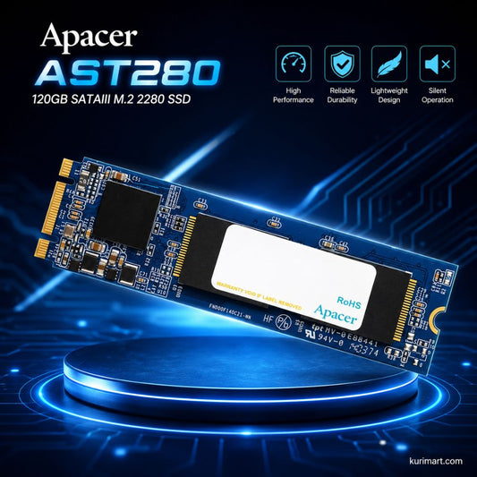 Boost Faster Performance with Apacer AST280 120GB SATAIII M.2 SSD