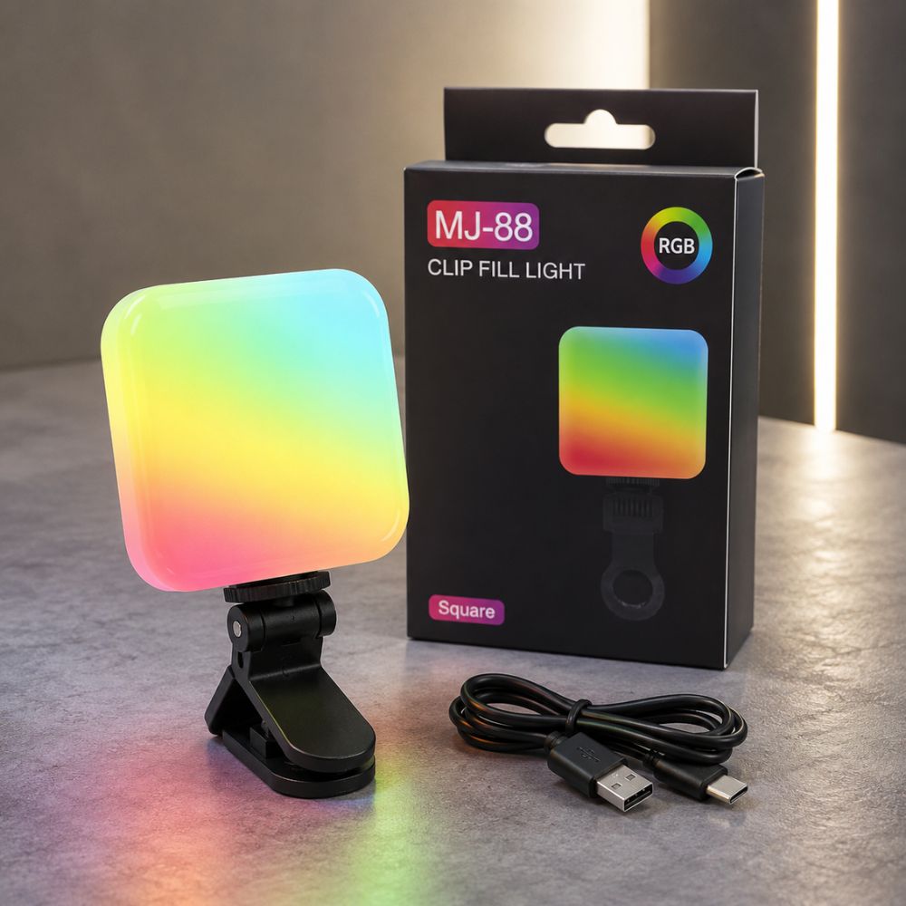 Boost Stunning Videos with MJ88 RGB LED Video Light Today