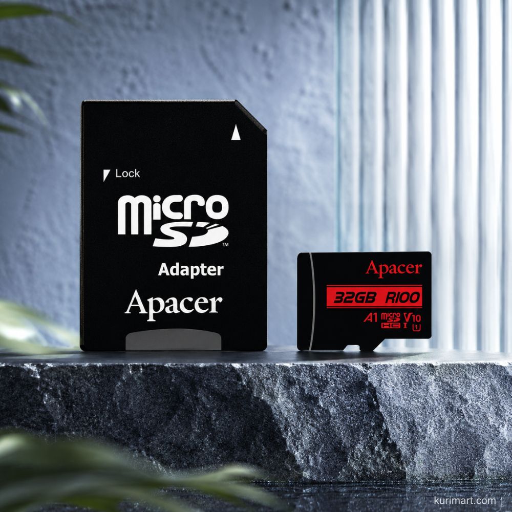 Boost Storage with Apacer R100 32GB microSDHC Memory Card